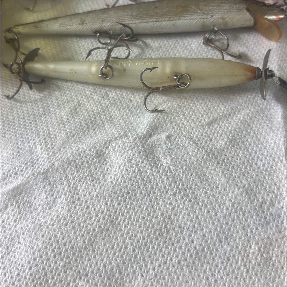 Vintage Fishing Lures Lot - Silver & White Hardbaits
Rapalla - Picture 2 of 5